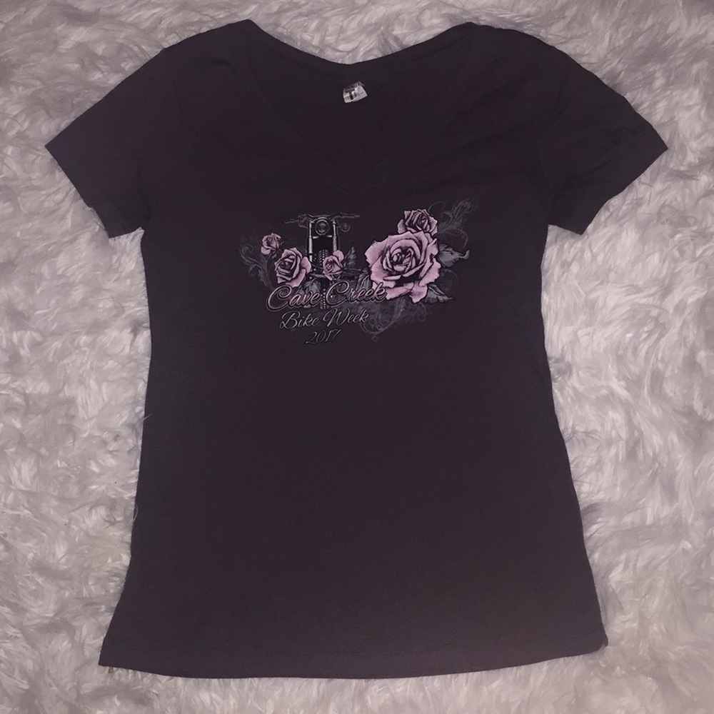 Cave Creek Bike Week 2017- V-neck top